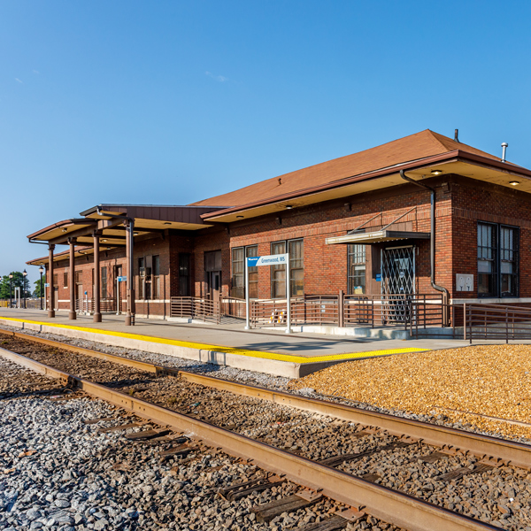 Greenwood, MS, railroad depot