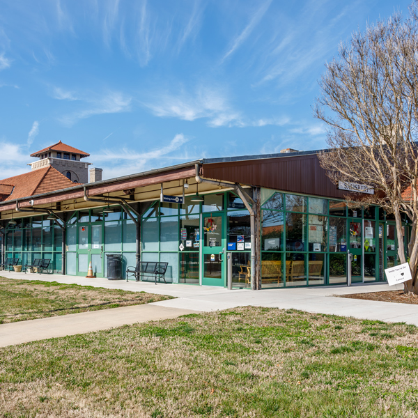 Salisbury, NC, Amtrak station.