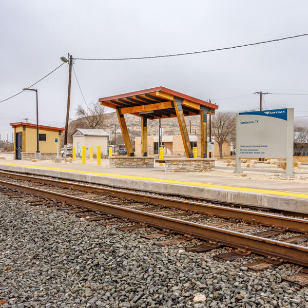 Sanderson, Texas, Amtrak station