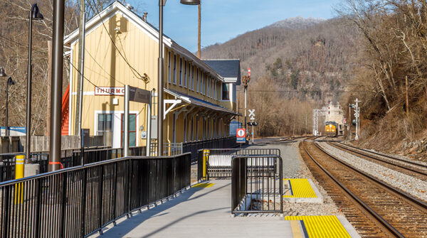 Thurmond, WV, Amtrak station