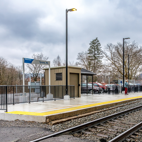 Tyrone, PA, Amtrak station