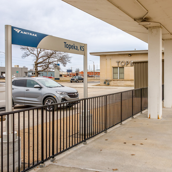 Topeka, KS, Amtrak station